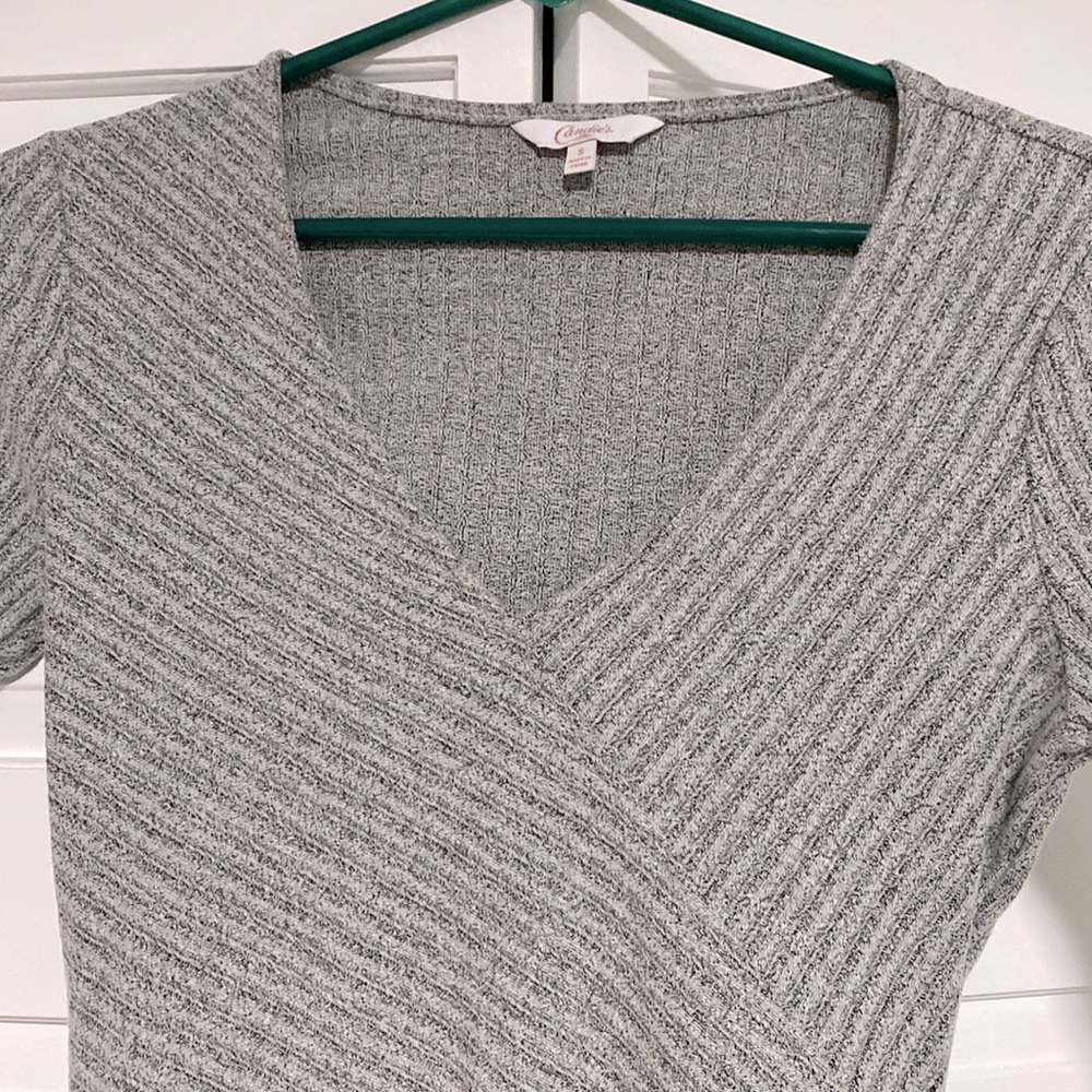 Gray Sweater Dress